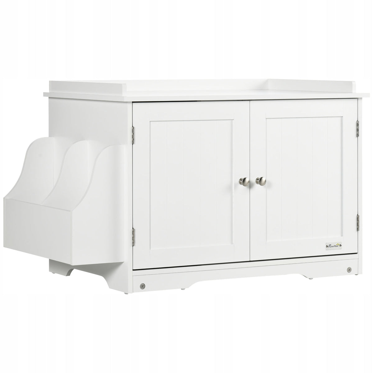 Cabinet for litter box PawHut, white, 86 × 48 × 52 cm