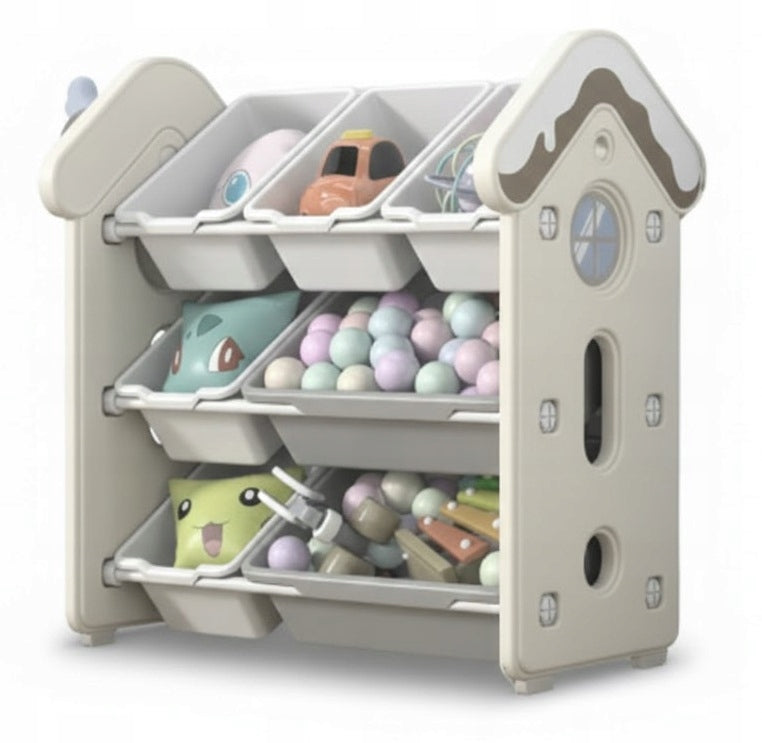 Cabinet shelf bookcase toy house for children 65x40x70 (E064)