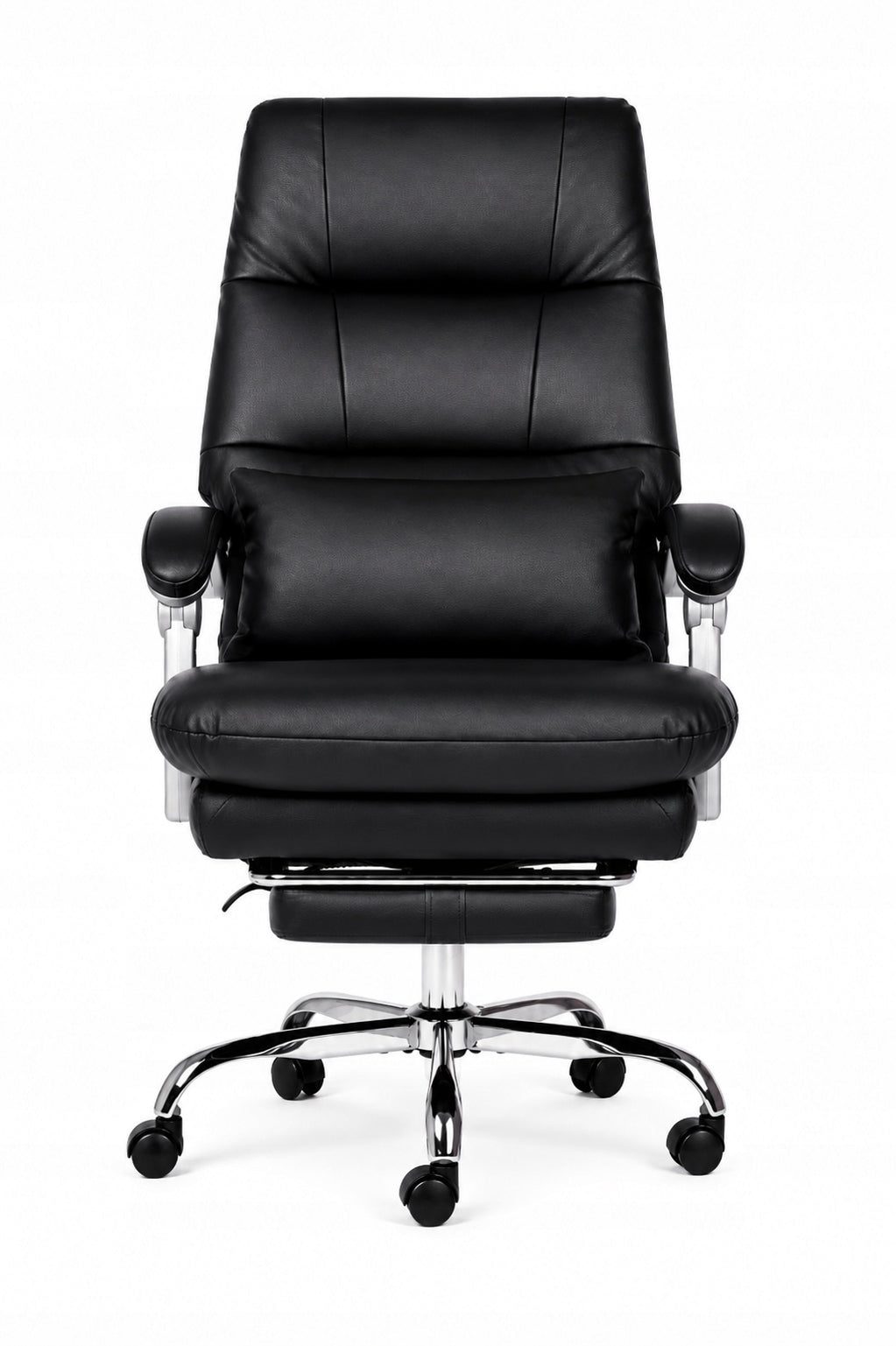 Cabinet swivel chair for CEO's desk leather black large XL 140 kg Packaging status original