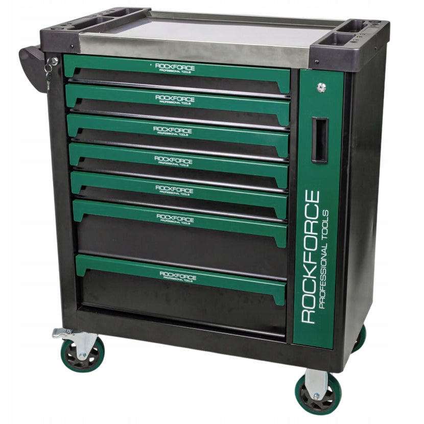 Cabinet tool trolley workshop set 274 el. 7 drawers Rockforce Manufacturer code 62080