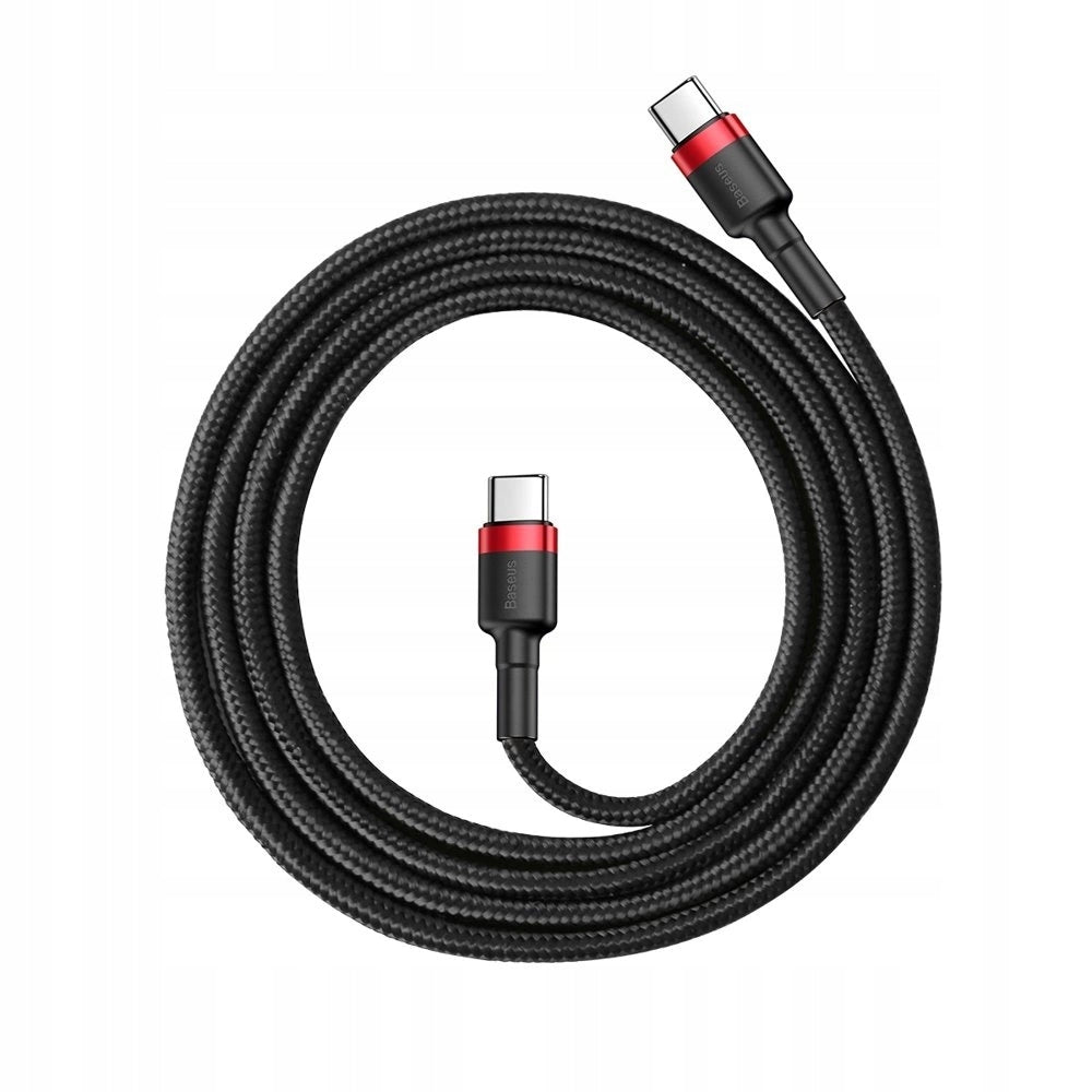 Cable Baseus CATKLF-G91 USB-C - USB-C PD QC 60W 3A 480Mb/s 1m Brand Baseus