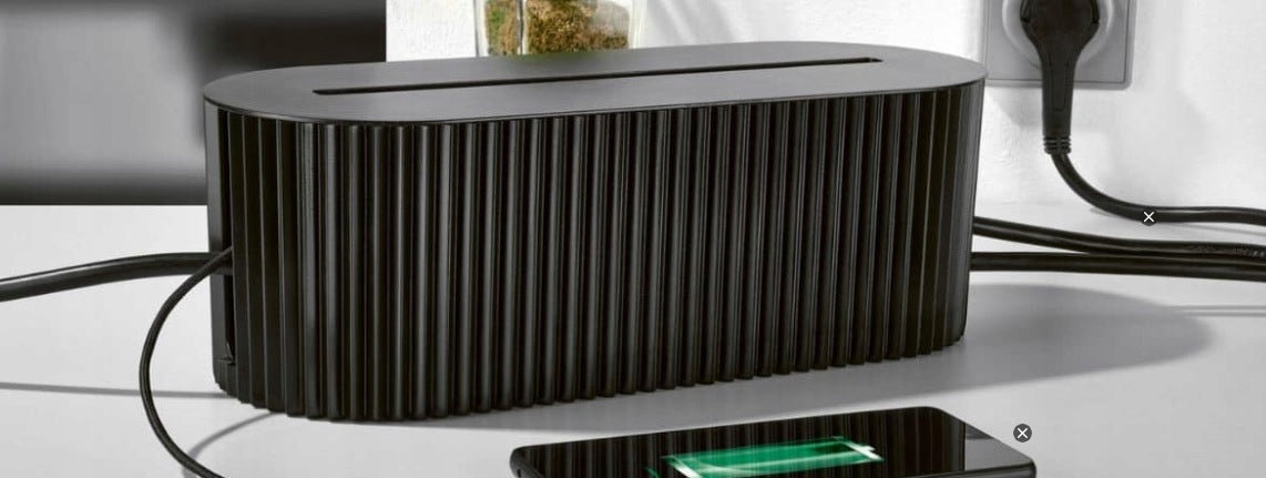 Cable Box, Container Organizer for Wire Storage Packaging status original