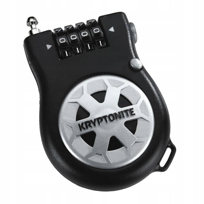 Cable KRYPTONITE R2 RETRACTOR COMBO CABLE black Color black