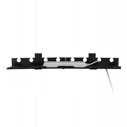 Cable ORGANIZER Wires Tabletop Desk Basket Half Spacetronik black EAN (GTIN) 5903031037012
