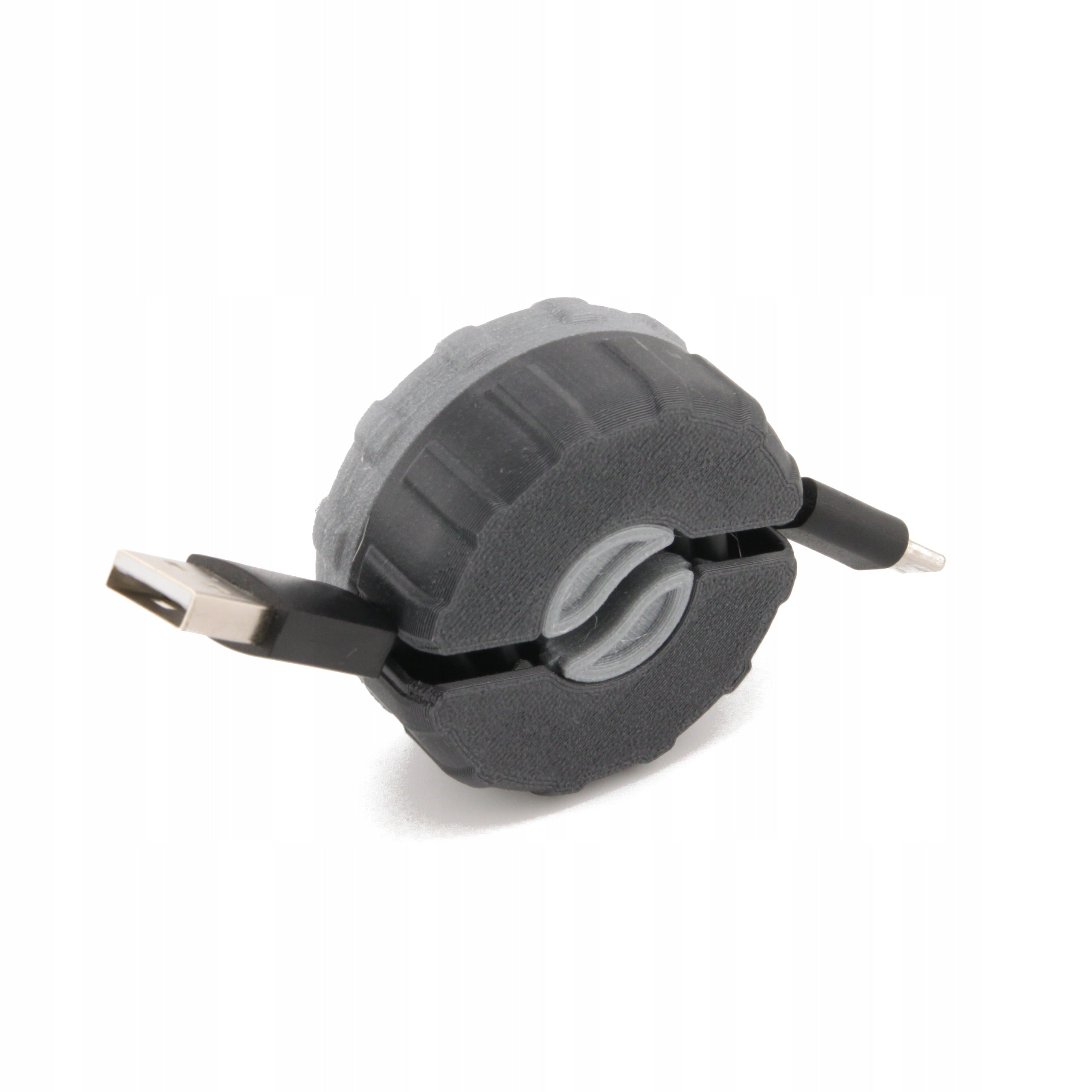 Cable Organizer USB Cable Headphone Retractable 1m Packaging status original
