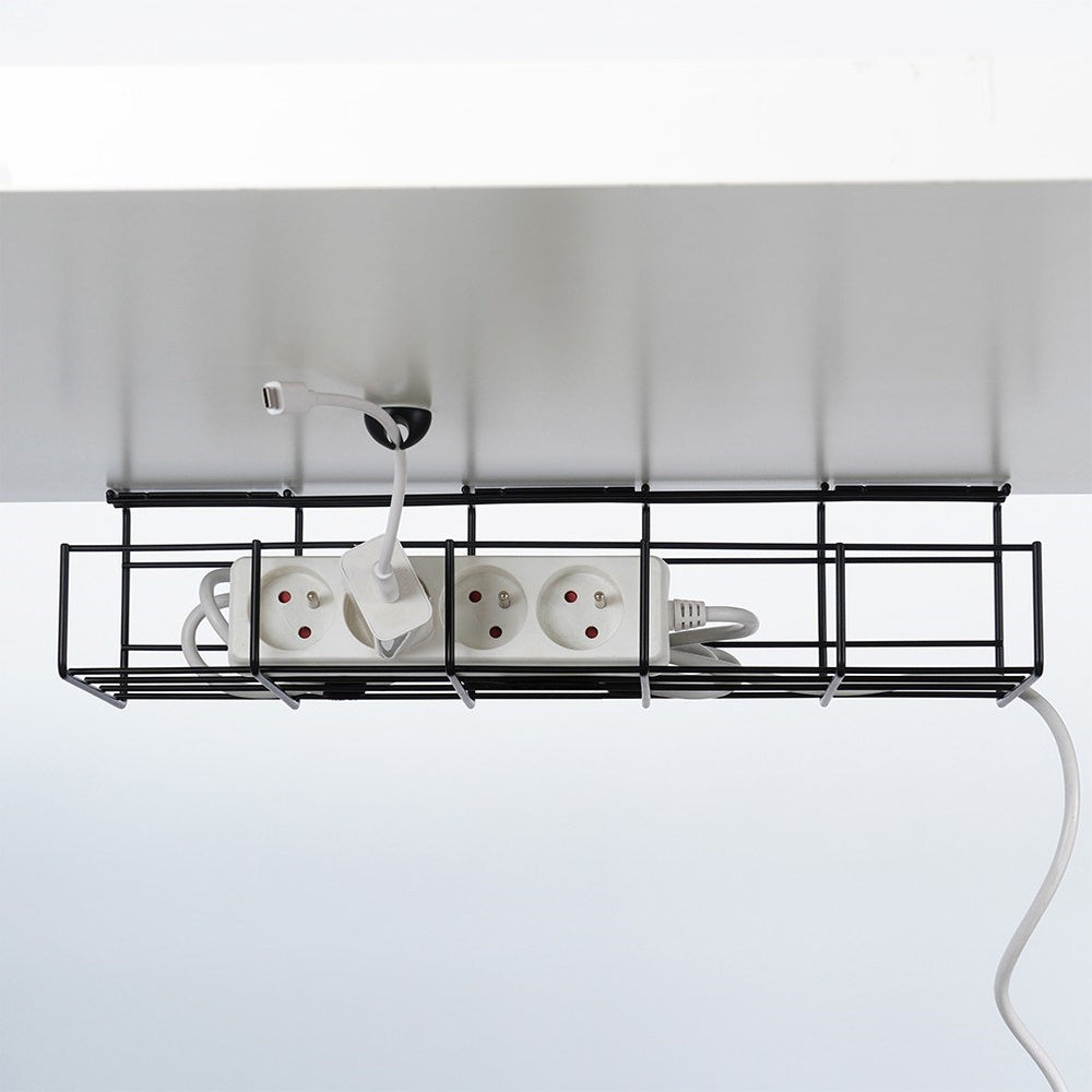 Cable Organizer Under Countertop Desk Undercounter Basket for Organizing Cables EAN (GTIN) 5904316485924