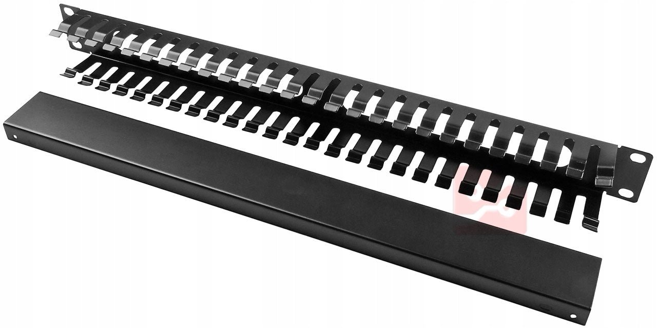 Cable Organizer for Cabinet RACK 19" 1U 24 Metal Handles Model OKR-24