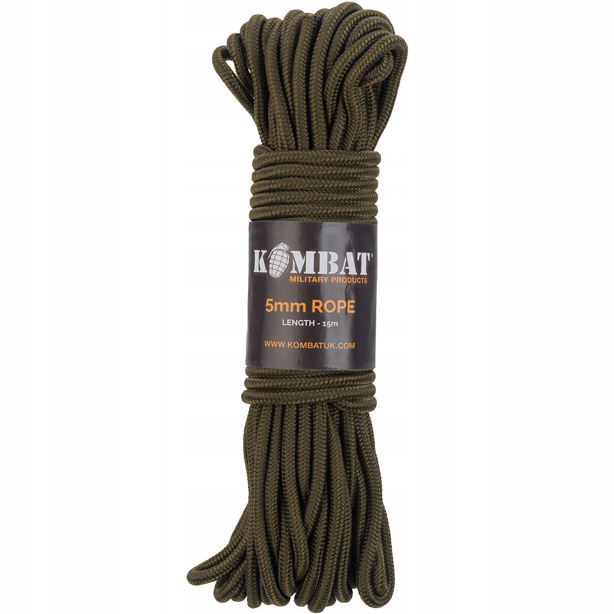 Cable Rope Paracord Universal Kombat Tactical 5mm - 15 Meters, Olive