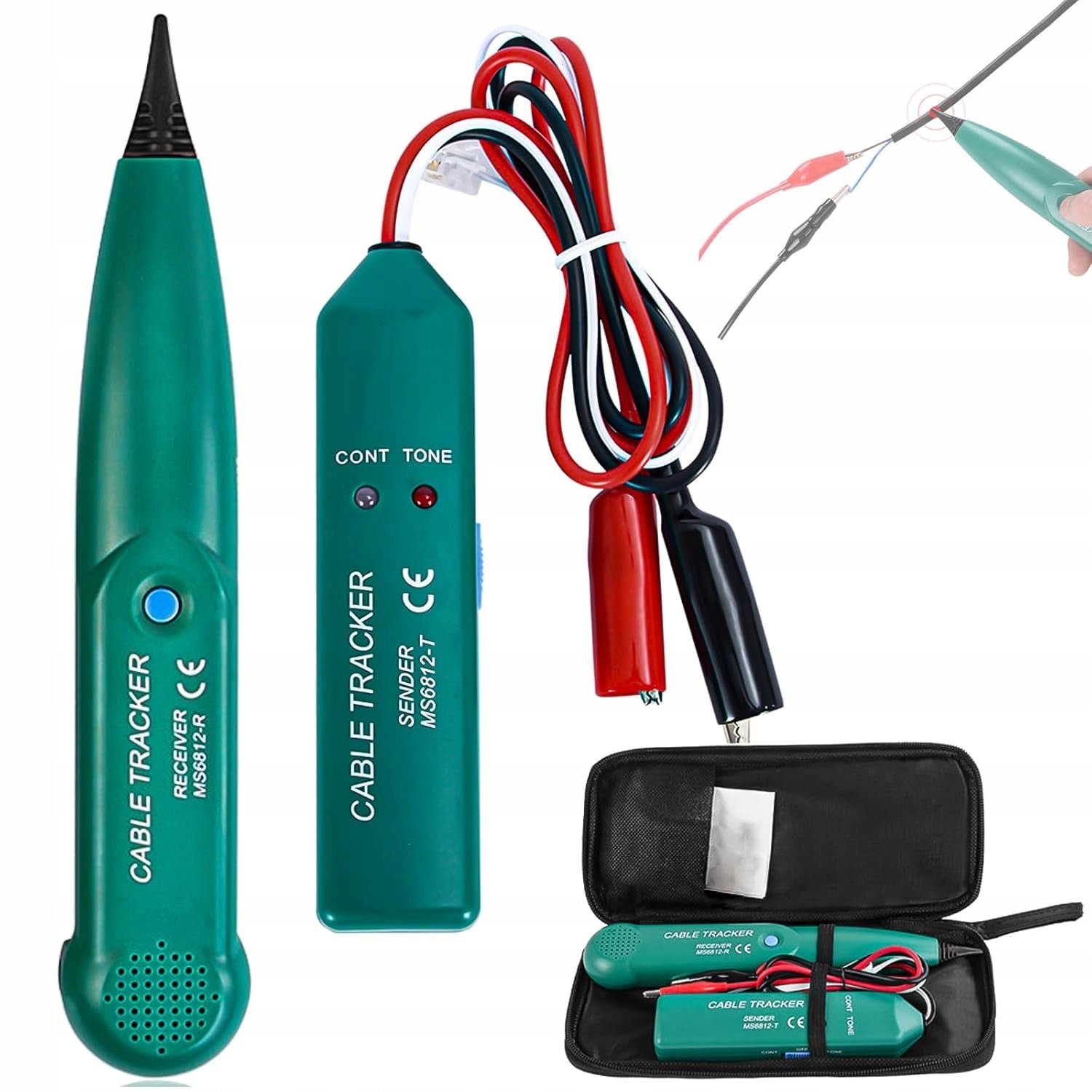Cable Wire Pair Finder Probe Tester MS6812R