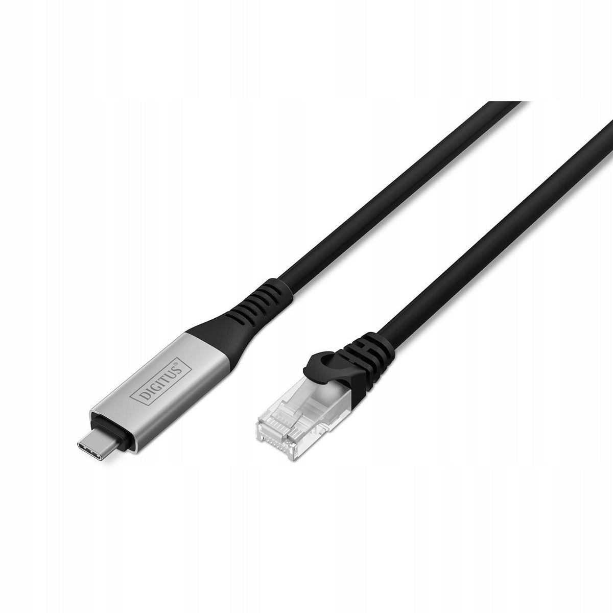 Cable adapter DIGITUS USB-C – RJ45 Cat. 6A S/FTP, 1 Gbit/s, USB 3.2 Gen1, Packaging status original
