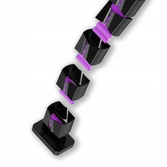 Cable organizer Masking machine 130cm for MAGNET Spacetronik guide black Brand Spacetronik