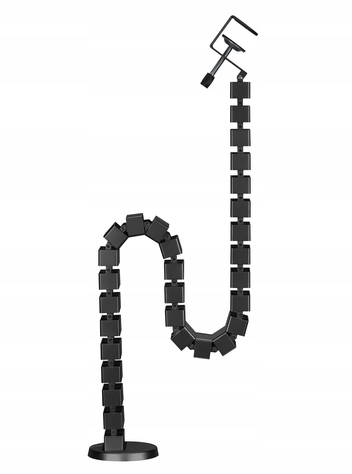 Cable organizer Spine Masking machine 130cm Spacetronik guide black Model SPK181B