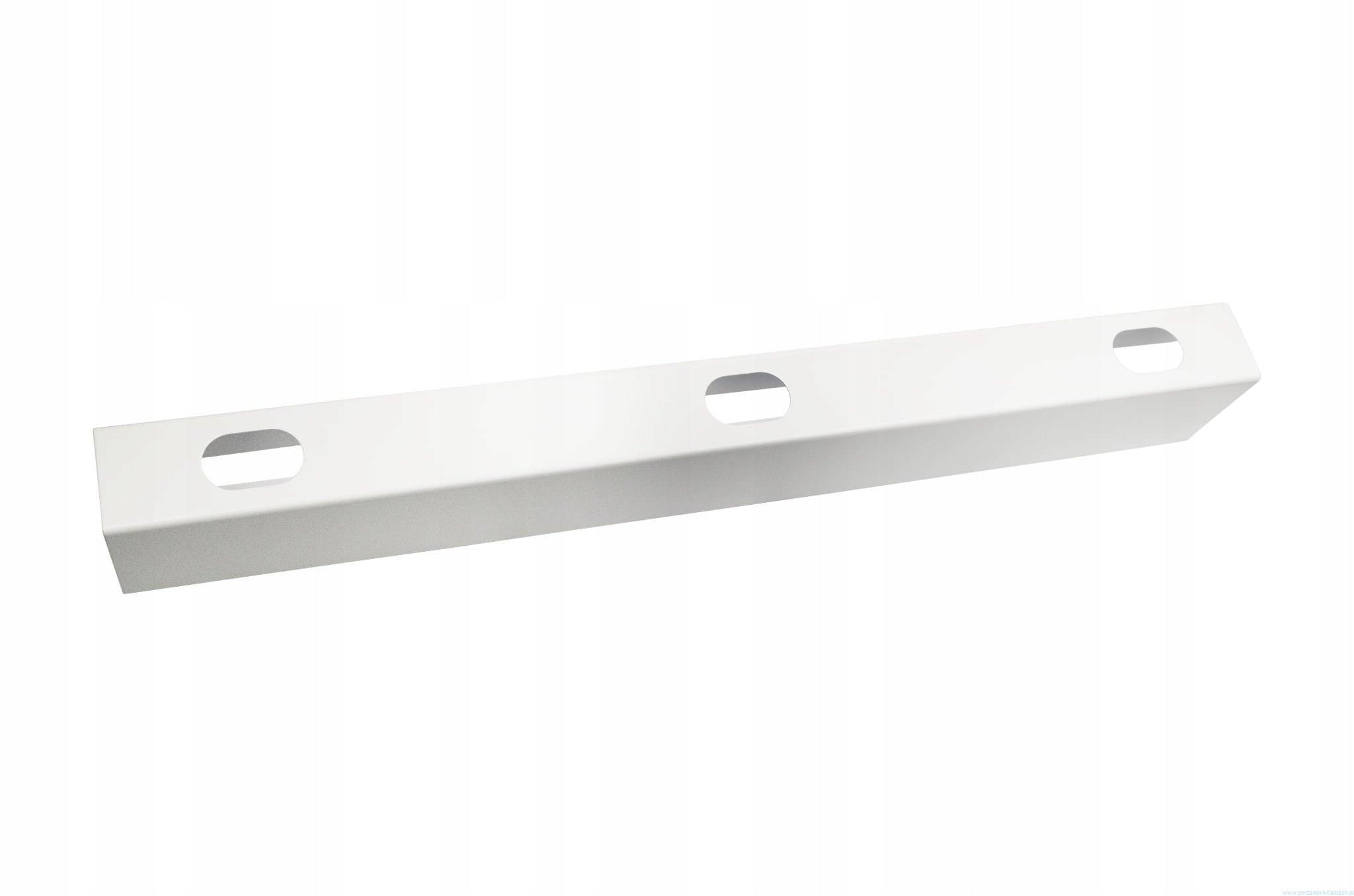 Cable organizer for desk top 800x80x80 mm - white EAN (GTIN) 5904194872052