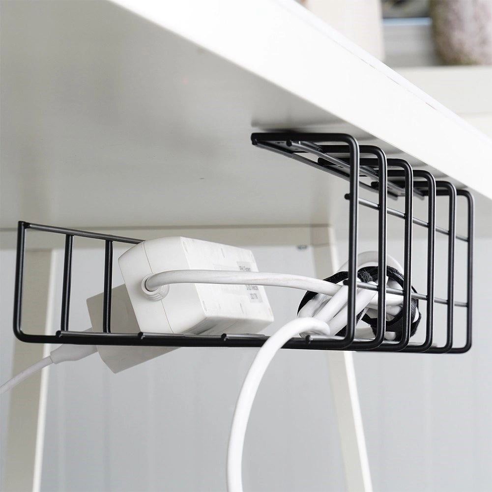 Cable organizer for desk top metal black /Vilde Manufacturer code 5904316472368