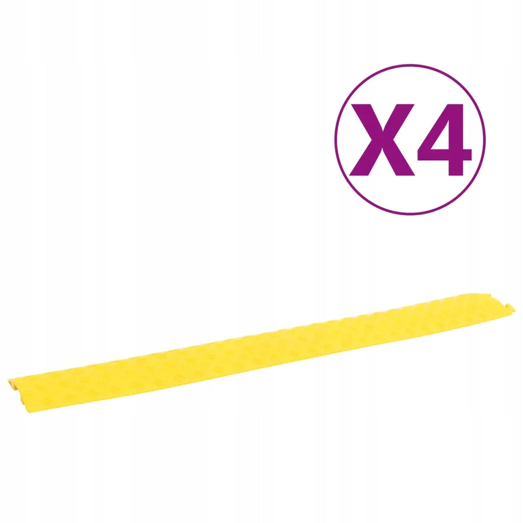 Cable overrun PVC yellow 98,5 x 12,5 x 1,7 cm, load up to 2 tons