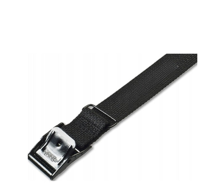 Cable strap with buckle ARNO 25mm 1m black Super Kable SB25100