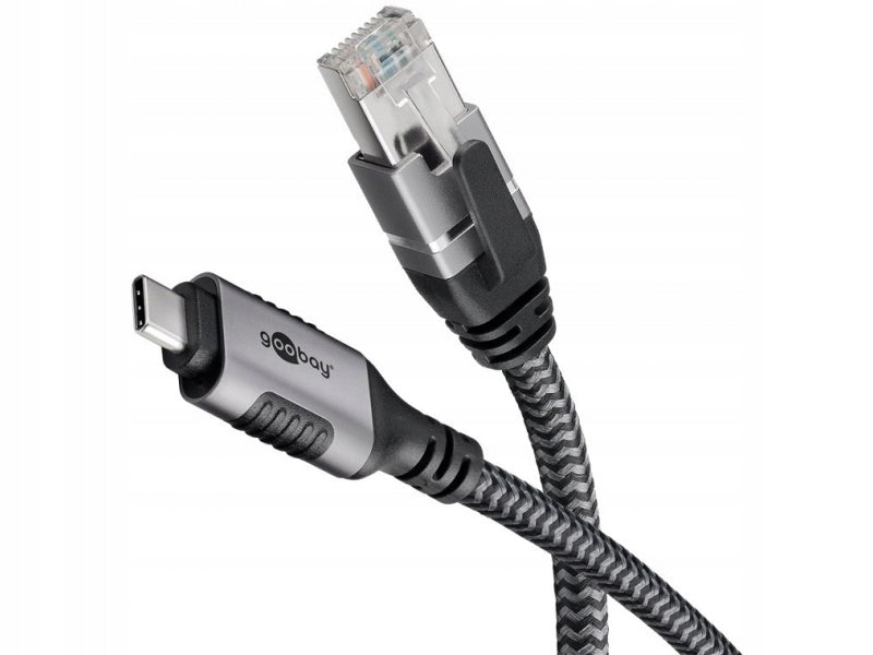 Cable with built-in RJ45 / USB-C 3.1 1Gbit/s 7,5m Ethernet network card