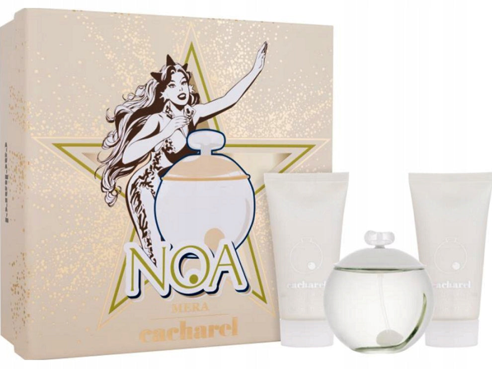 Cacharel Noa EDT 100ml + 2 x Body Lotion 50ml set for women