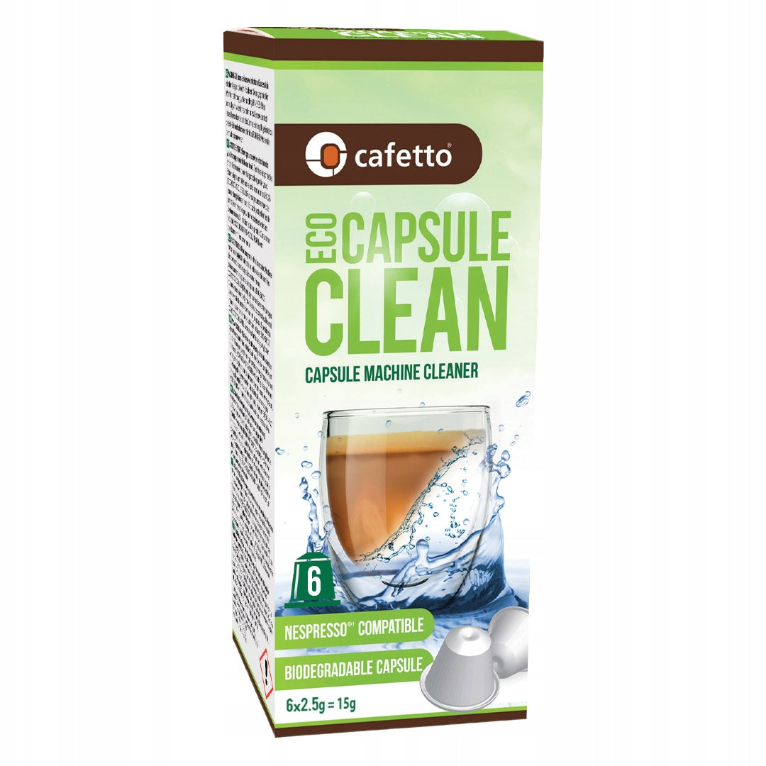 Cafetto-ECO CAPSULE CLEAN-capsules for cleaning capsule machines
