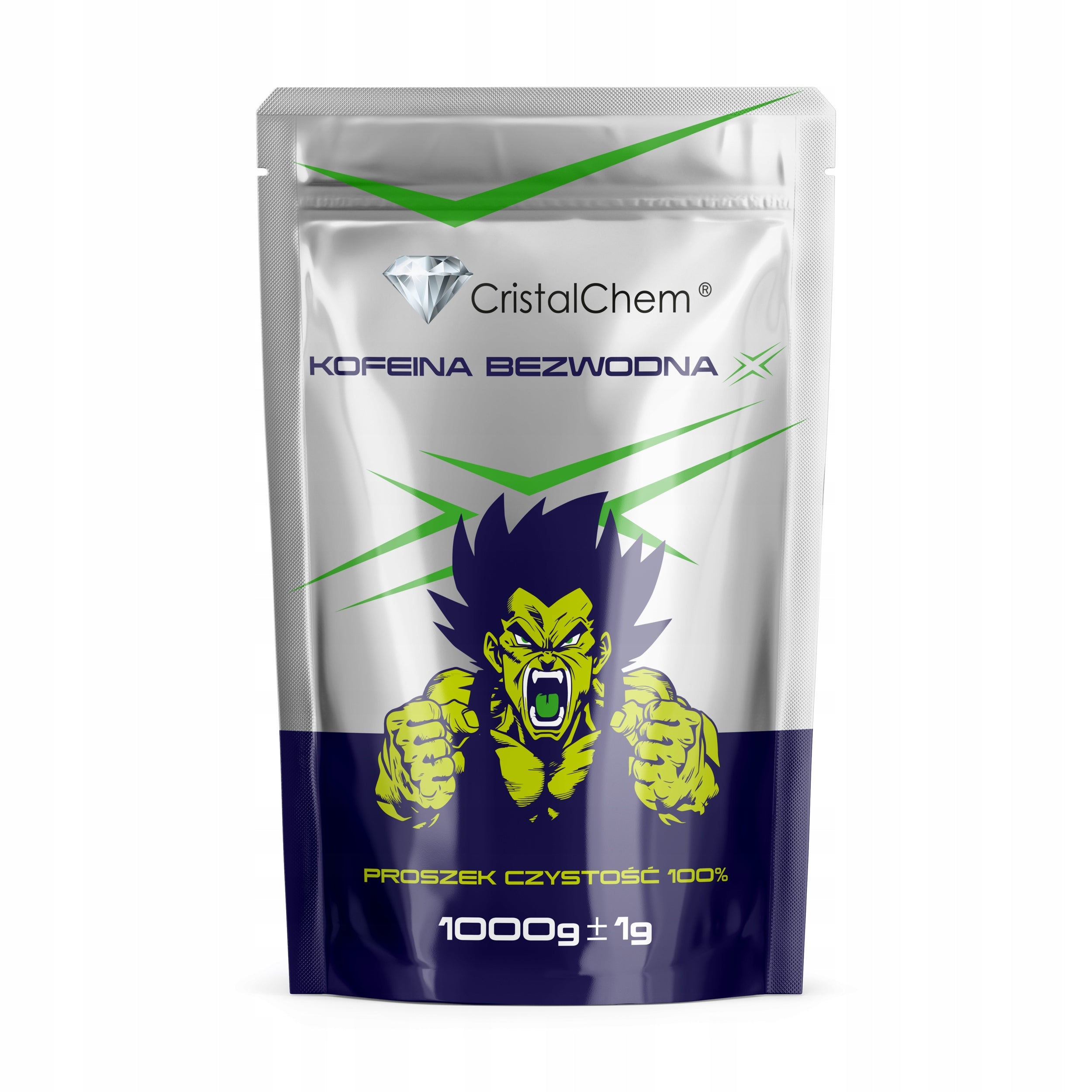 Caffeine Anhydrous X Powder CristalChem 1000g