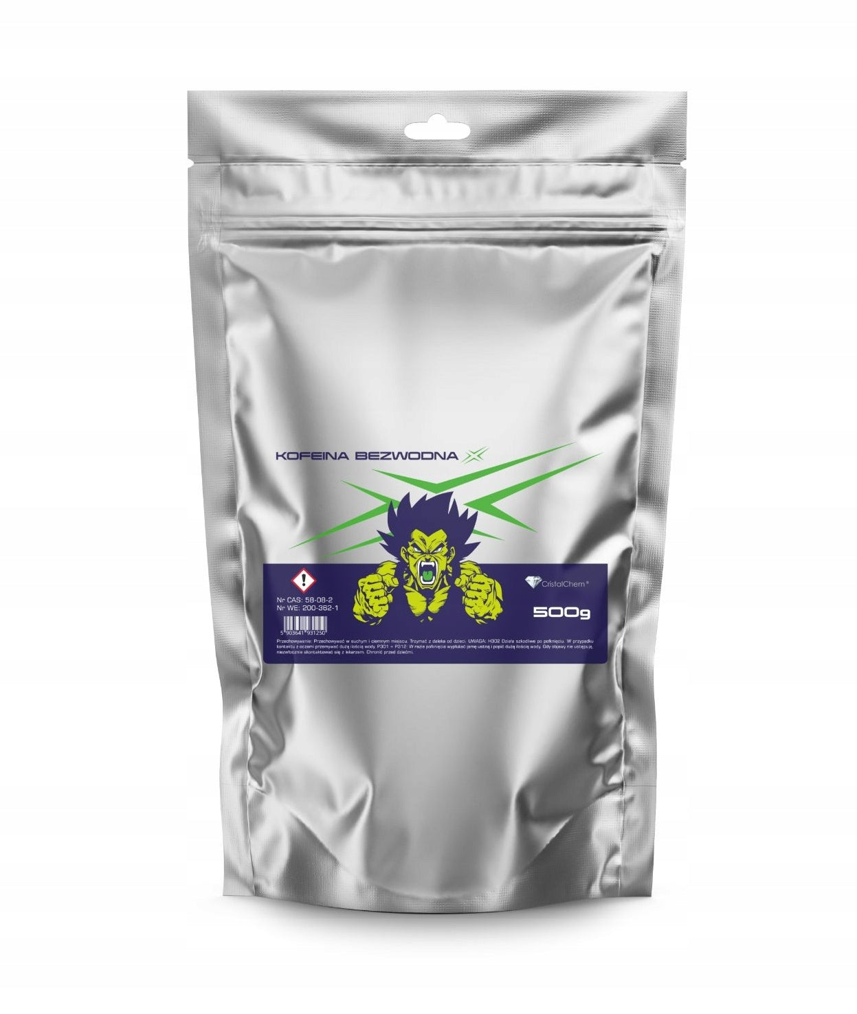 Caffeine Anhydrous X Powder CristalChem 500g