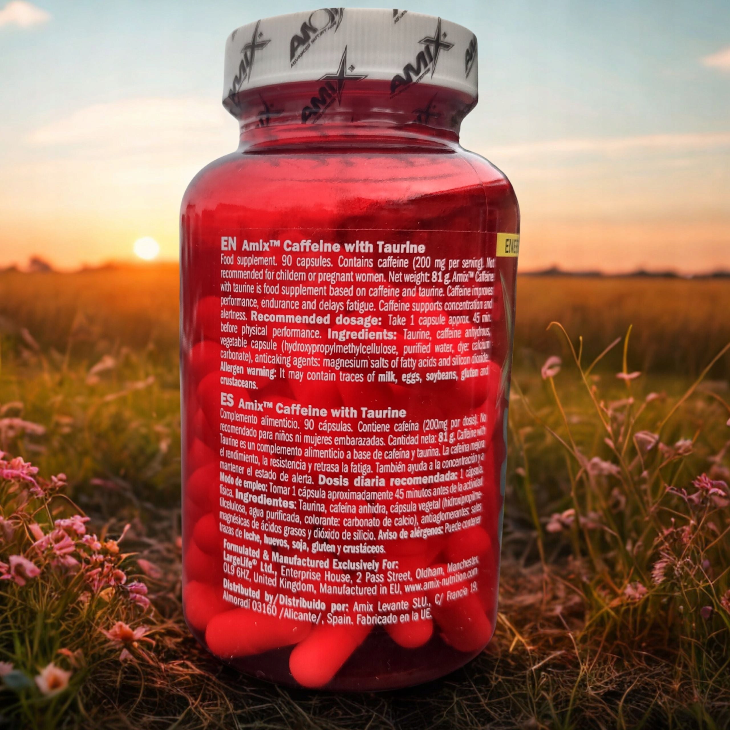Caffeine Concentration Taurine Pre-workout Caffeine Instead of coffee Training Expiration date at least six months from the date of purchase