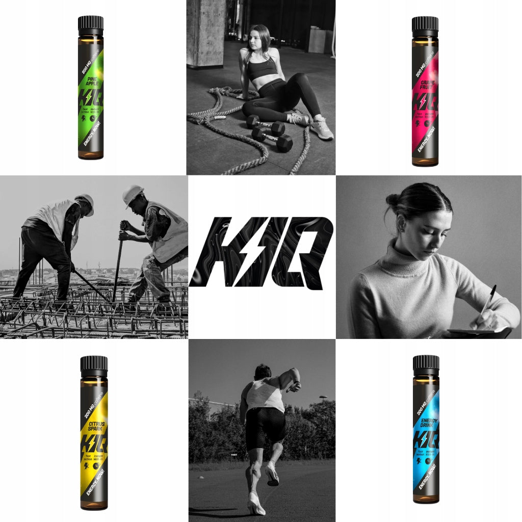 Caffeine KIQ Caffeine Shot 200mg caffeine boost 25ml Energy Drink Expiration date at least six months from the date of purchase