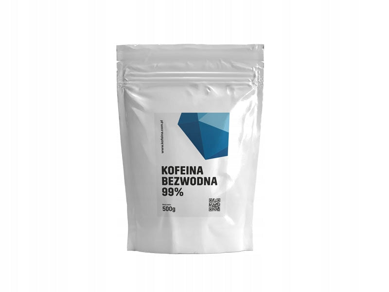 Caffeine anhydrous 500g white powder down Pure Top quality Polimp