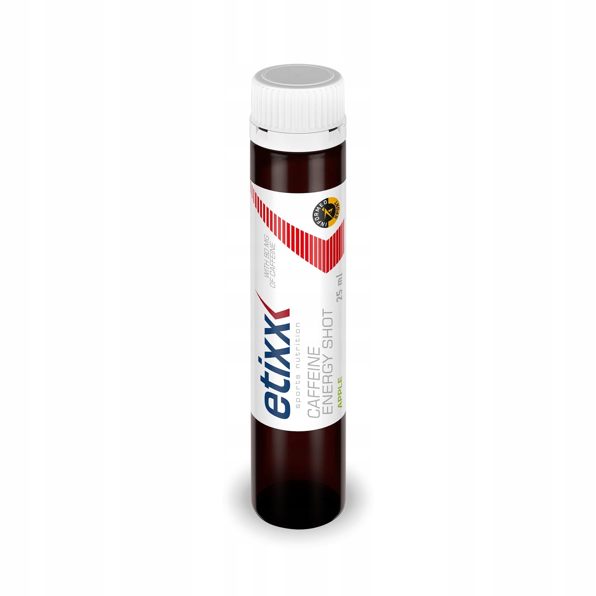 Caffeine shot 80 mg Etixx Energy Shot Apple 25 ml pre-workout 9 PCS Expiration date at least 1 year from the date of purchase
