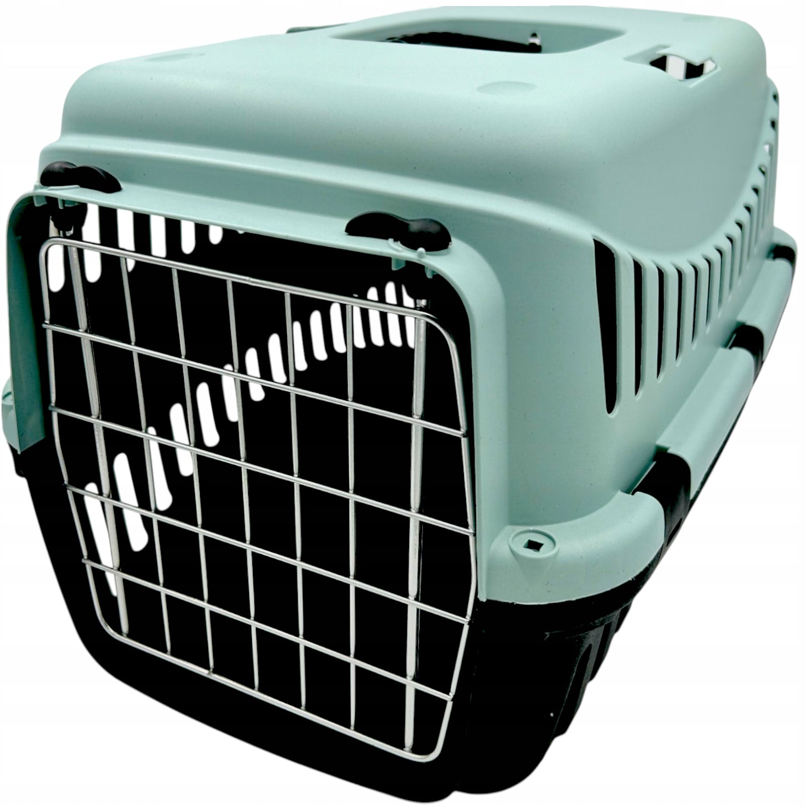 Cage Transporter for Cat Dog Gipsy L 58cm Metal Solid Light Colors Trade name Transporter dla kota plastkiowy
