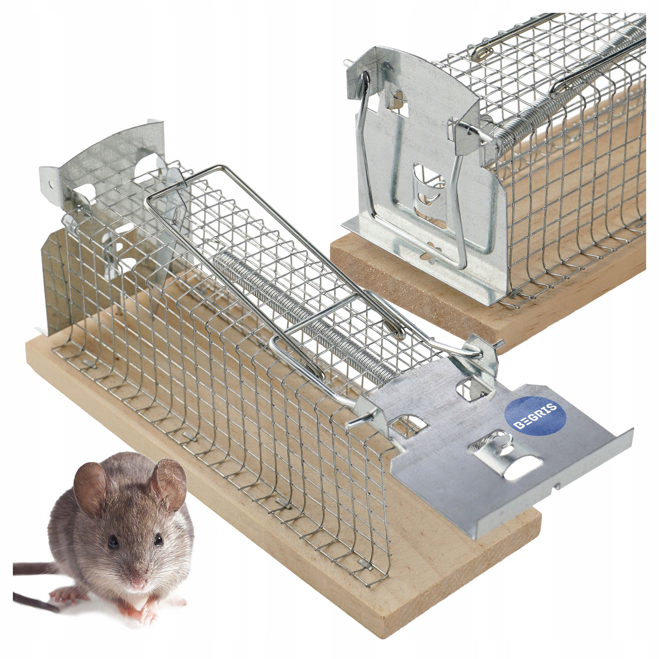 Cage paw humanitarian trap livetrap for mice rats rodents martens
