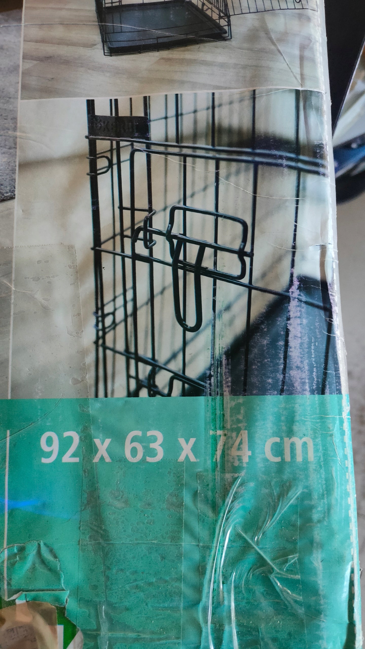 Cage powdered steel large dog 63 x 92 x 74 cm (2163) Manufacturer code kdp