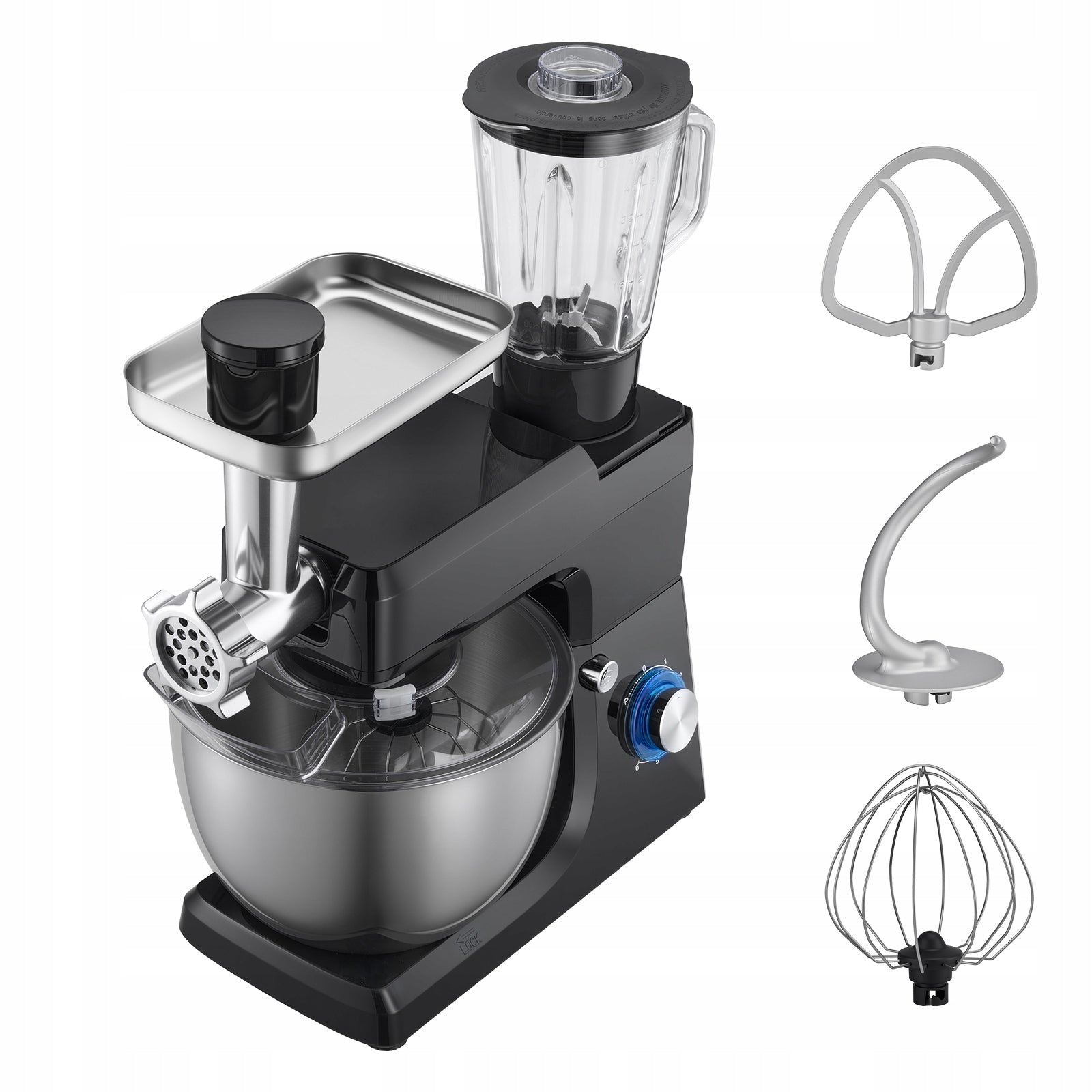 Cake Mixer 1500W Multifunctional Electric Food Processor Bowl 7,8L