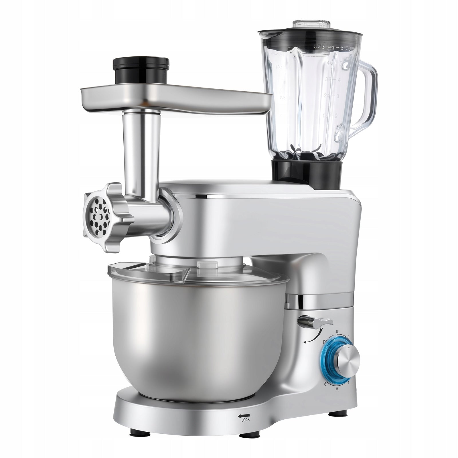 Cake Mixer 1500W Multifunctional Electric Food Processor With Bowl 6L Brand SucceBuy