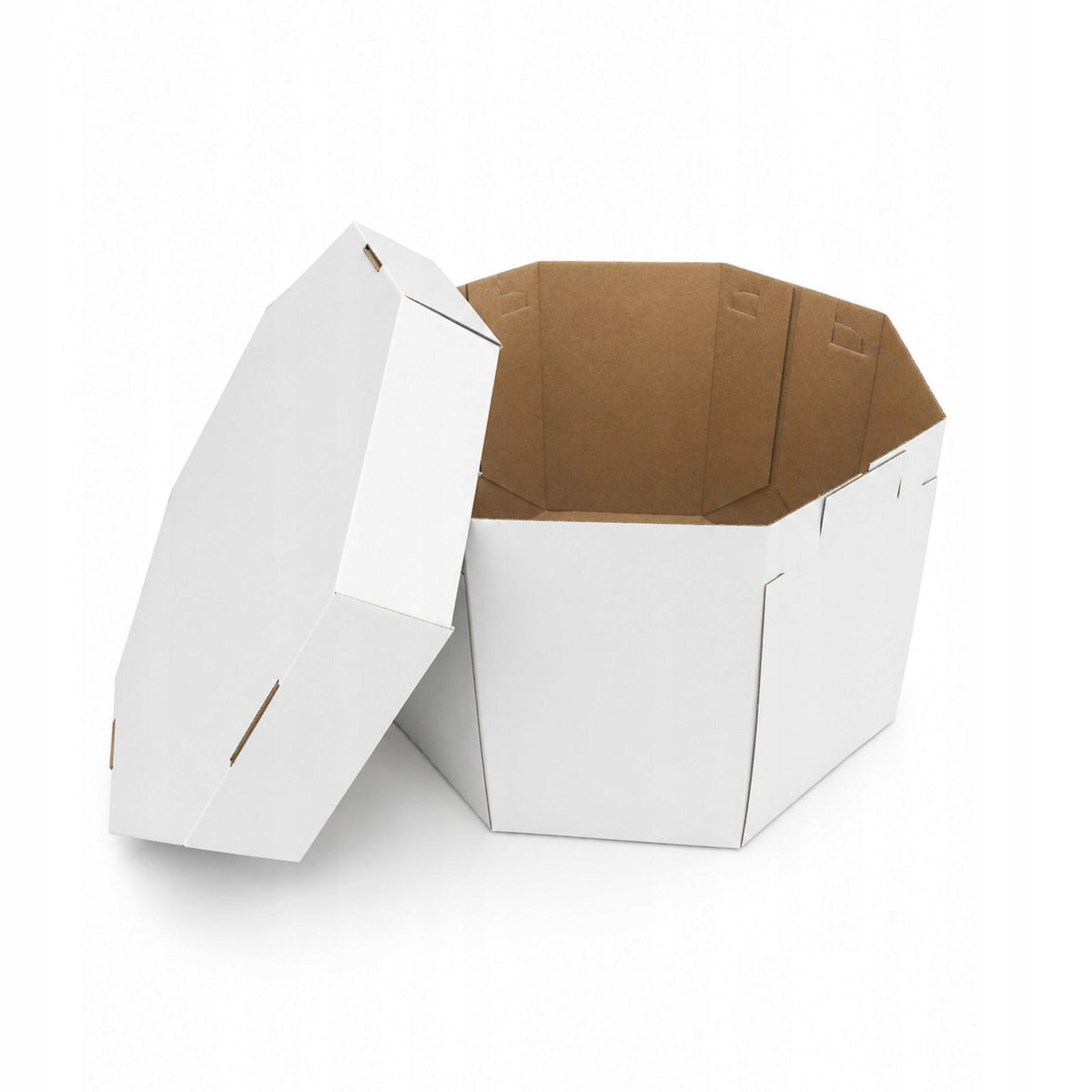 Cake box cake diameter 32 cm white Rubicello strong thick Brand Rubicello