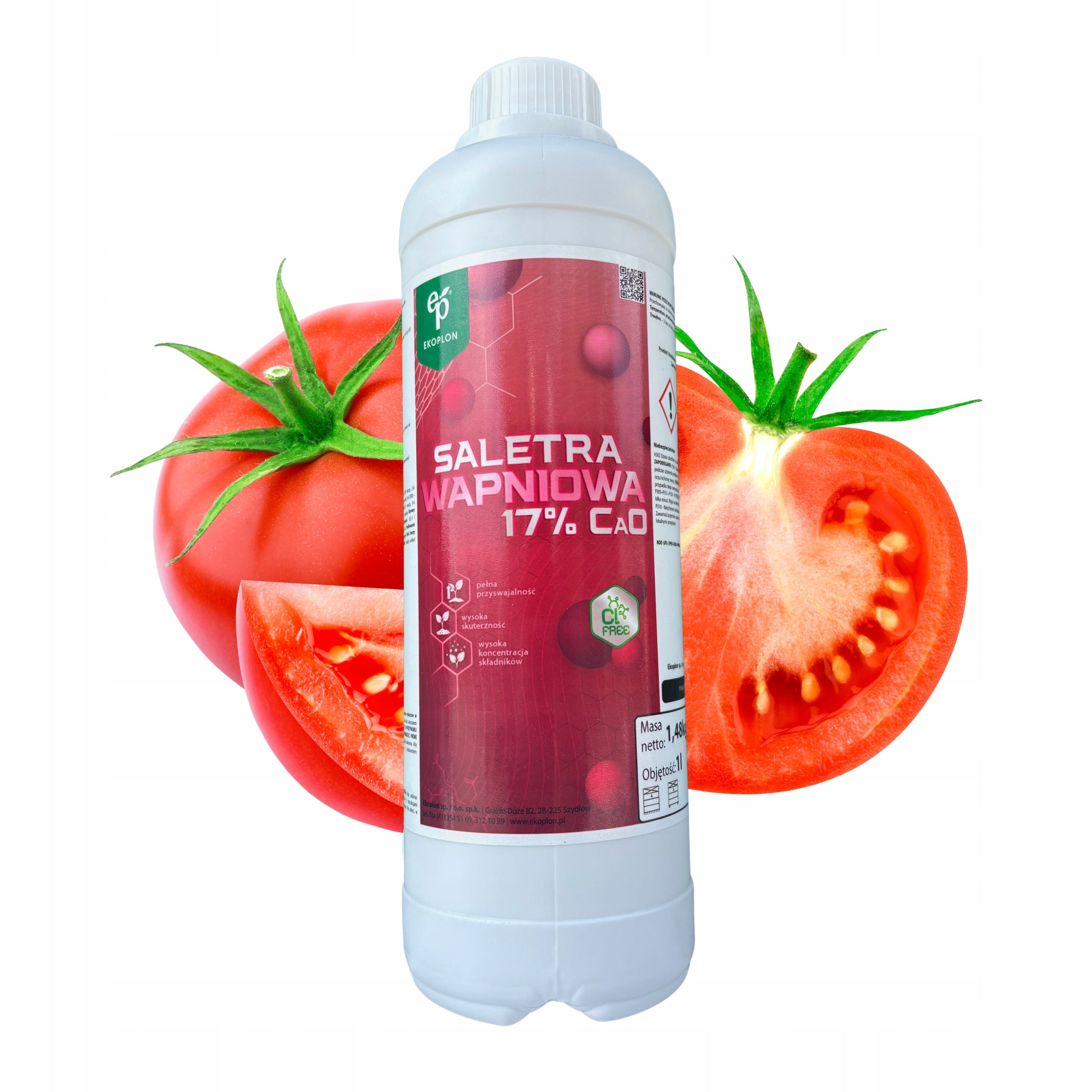 Calcium nitrate fertilizer Ekolist liquid 1,5 kg 1L for tomatoes