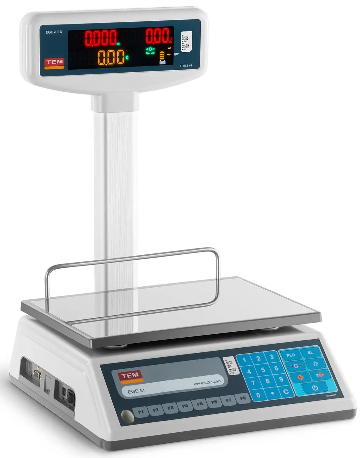 Calculation scale legalization 6kg/2g 15kg/5g TEM TEL015B1D-V2-B1 10200010