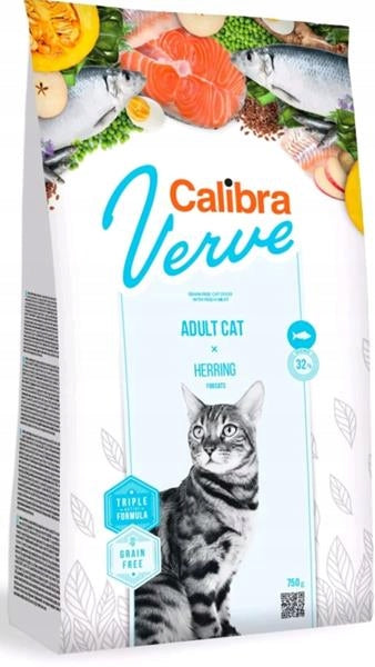 Calibra Cat Verve GF Adult Herring750g