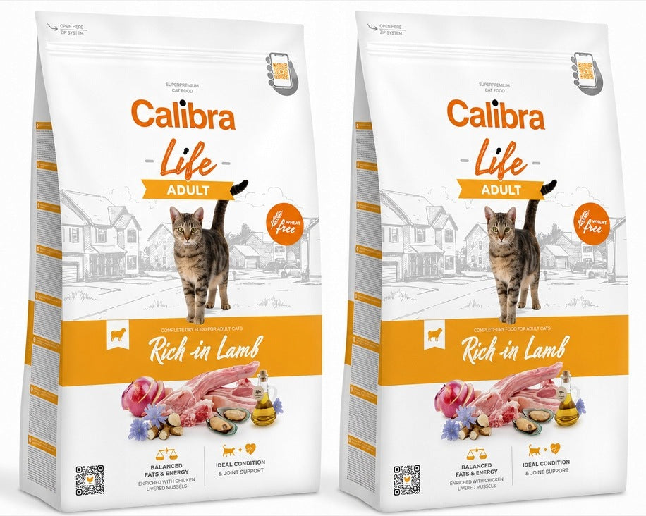Calibra Life Cat Adult Lamb 2x1,5kg
