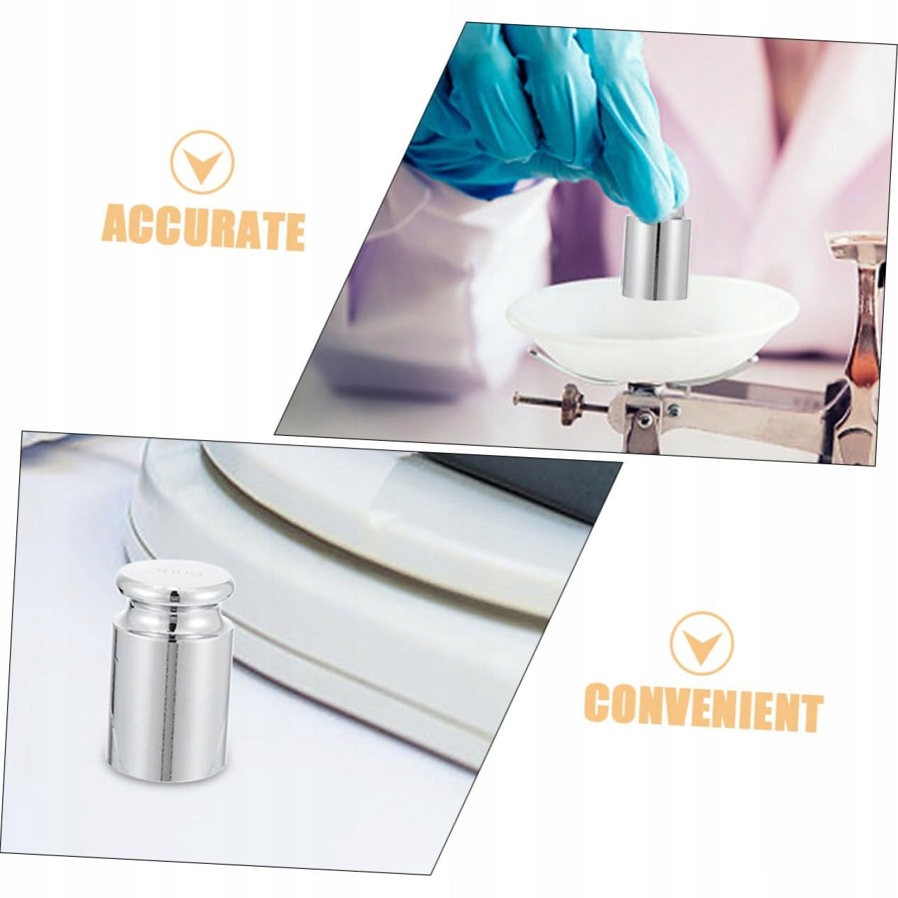 Calibration weight 200 g M2 – iron control weight for scales