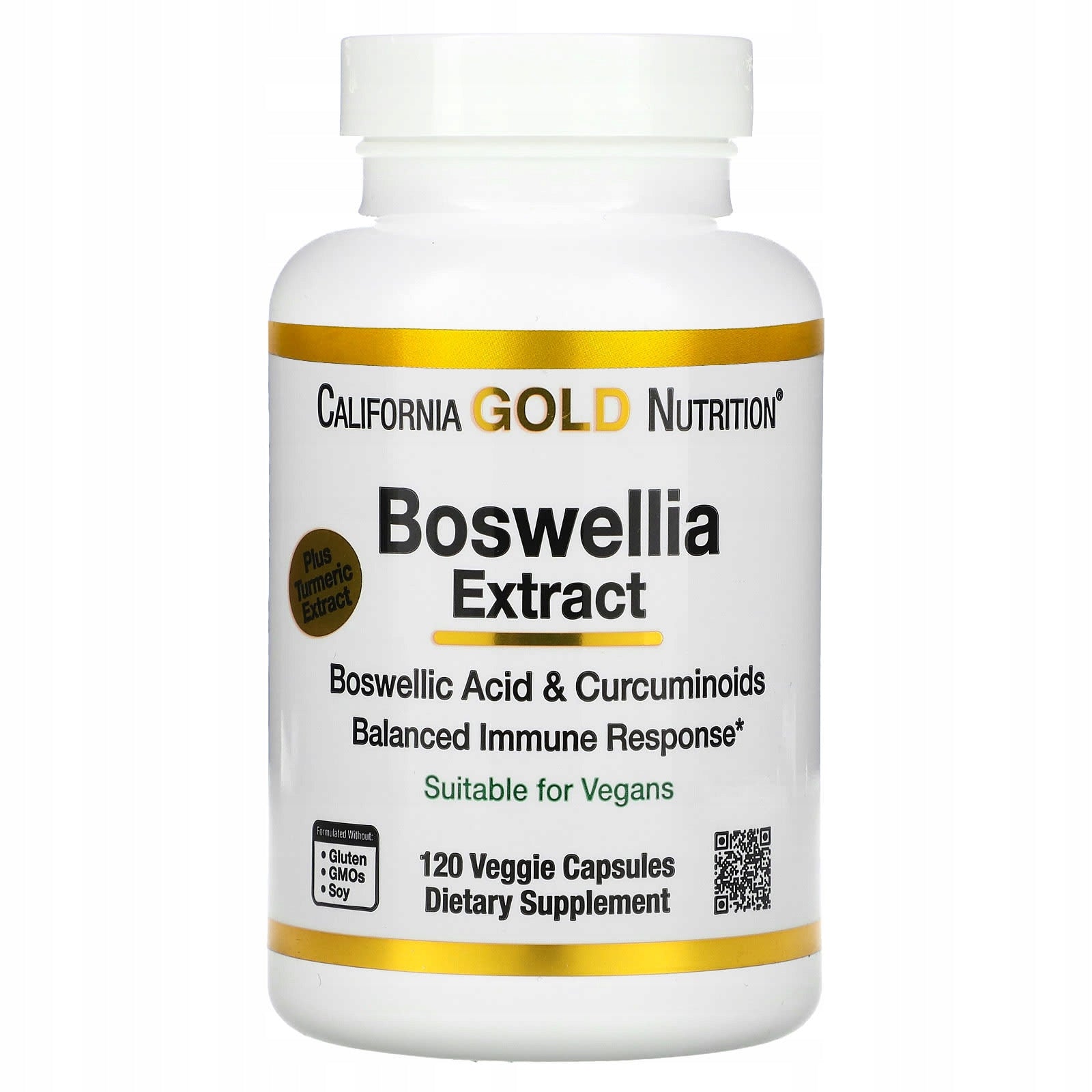 California Gold Boswellia with Curmumin 120 vcaps Boswelia