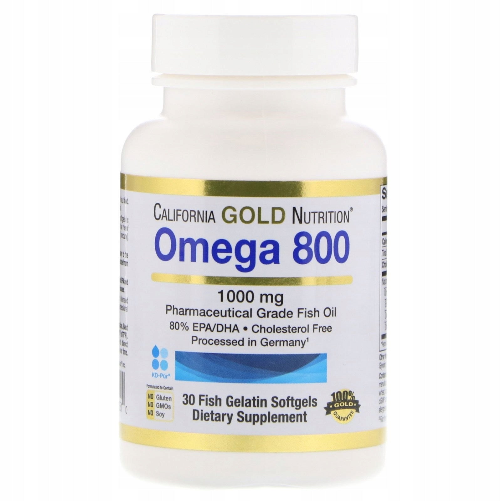 California Gold Nutrition Omega 800 - 840mg Omega-3 EPA/DHA Pharmacy