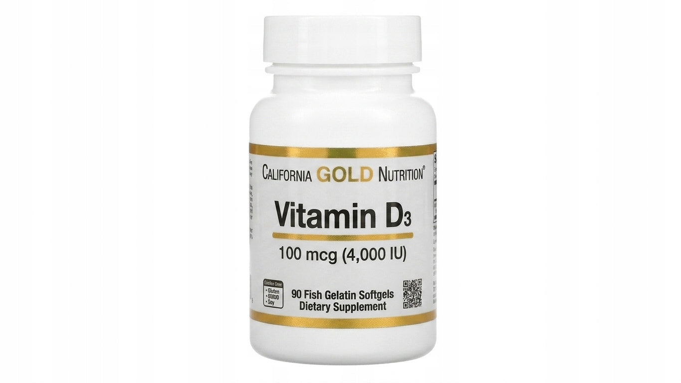 California Gold Nutrition USA - Vitamin D3 Max - 90 kaps