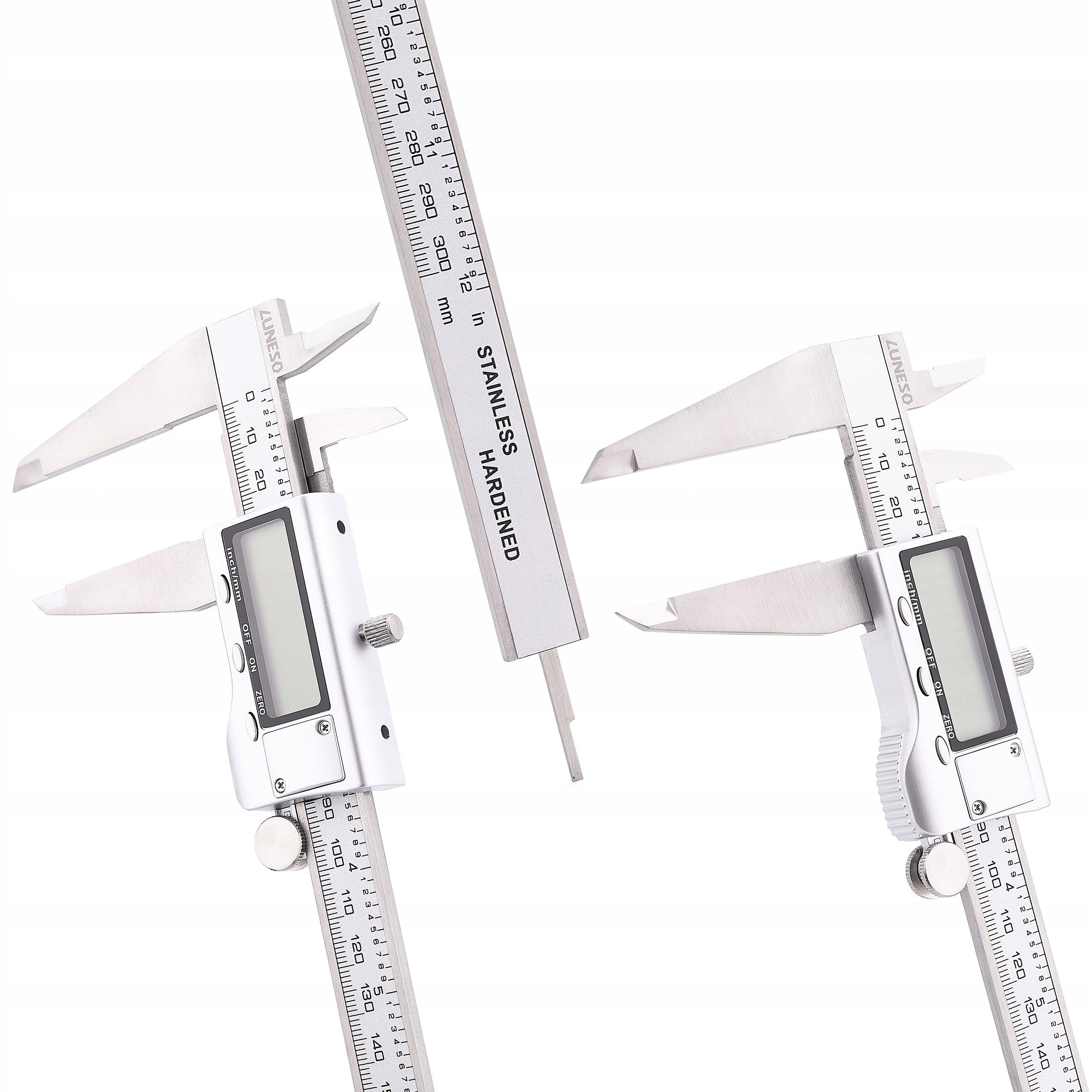 Caliper 300mm Digital Electronic Stainless Steel LCD Precision Case Manufacturer code Suwmiarka elektroniczna 300mm 7T3C-XZNY1