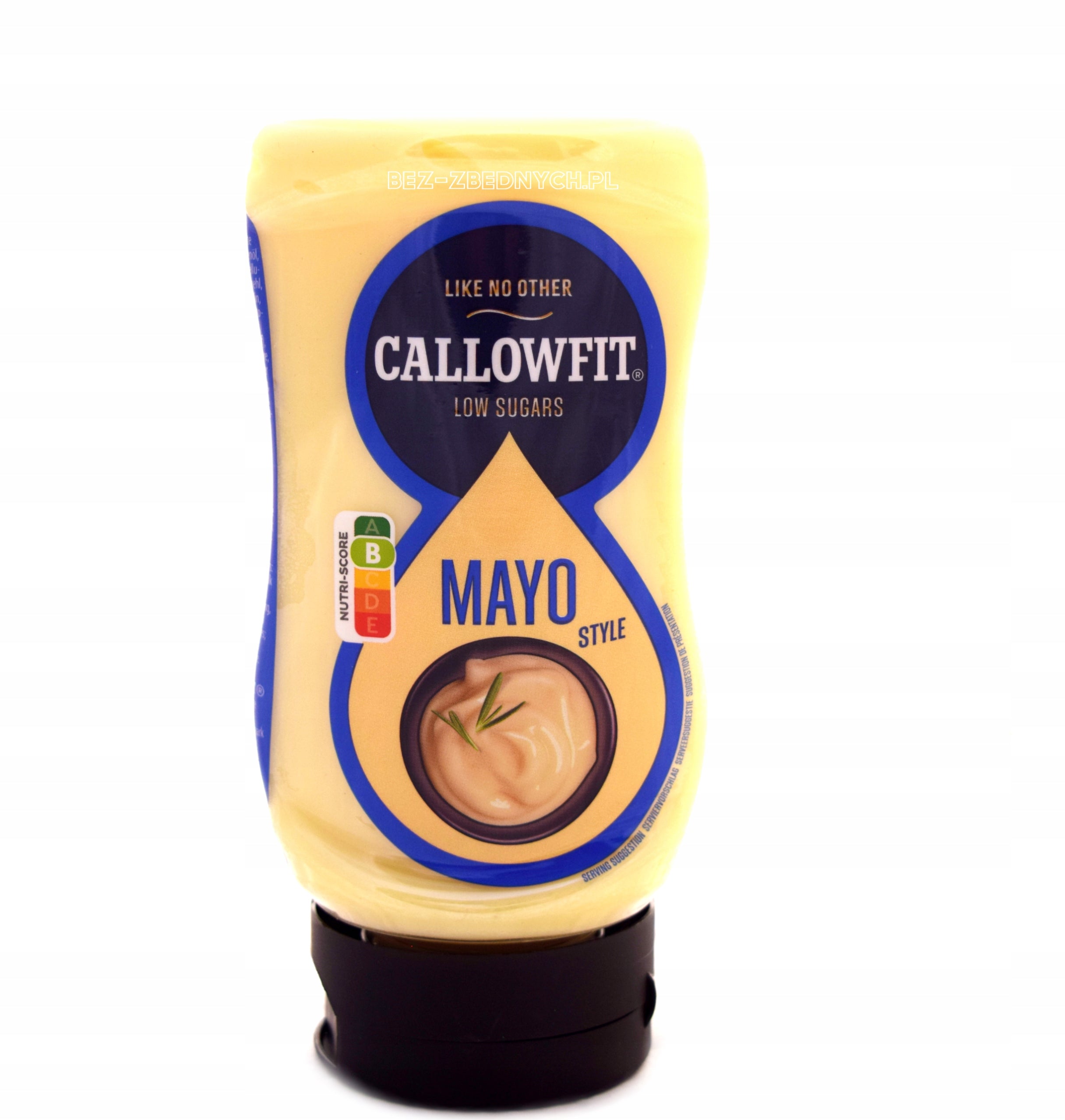 CallowFit Mayo Sauce 300ml SOS LOW CALORIES WITHOUT SUGAR FAT FREE MAYONNAISE