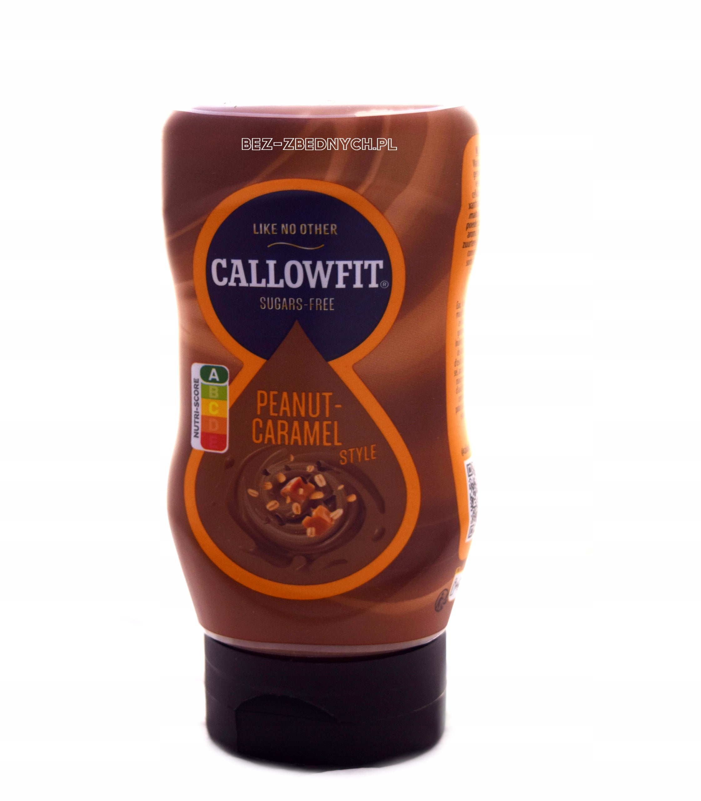 CallowFit Syrup 300ml SYRUP LOW CALORIES WITHOUT ADDED SUGAR PEANUT CARAMEL