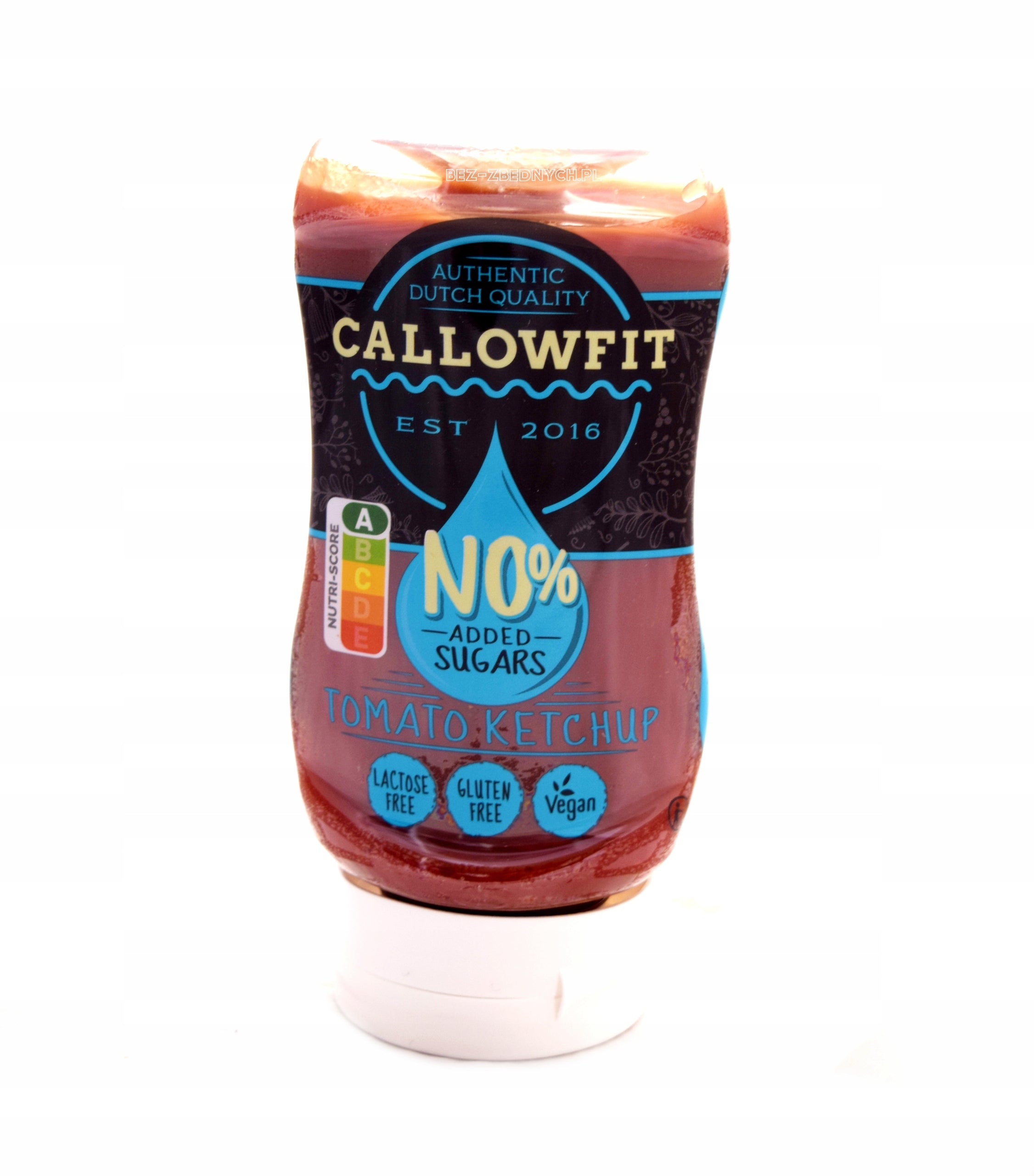 CallowFit Tomato Ketchup Sauce 300ml TOMATO SAUCE KETCHUP LOW KCAL VEGAN
