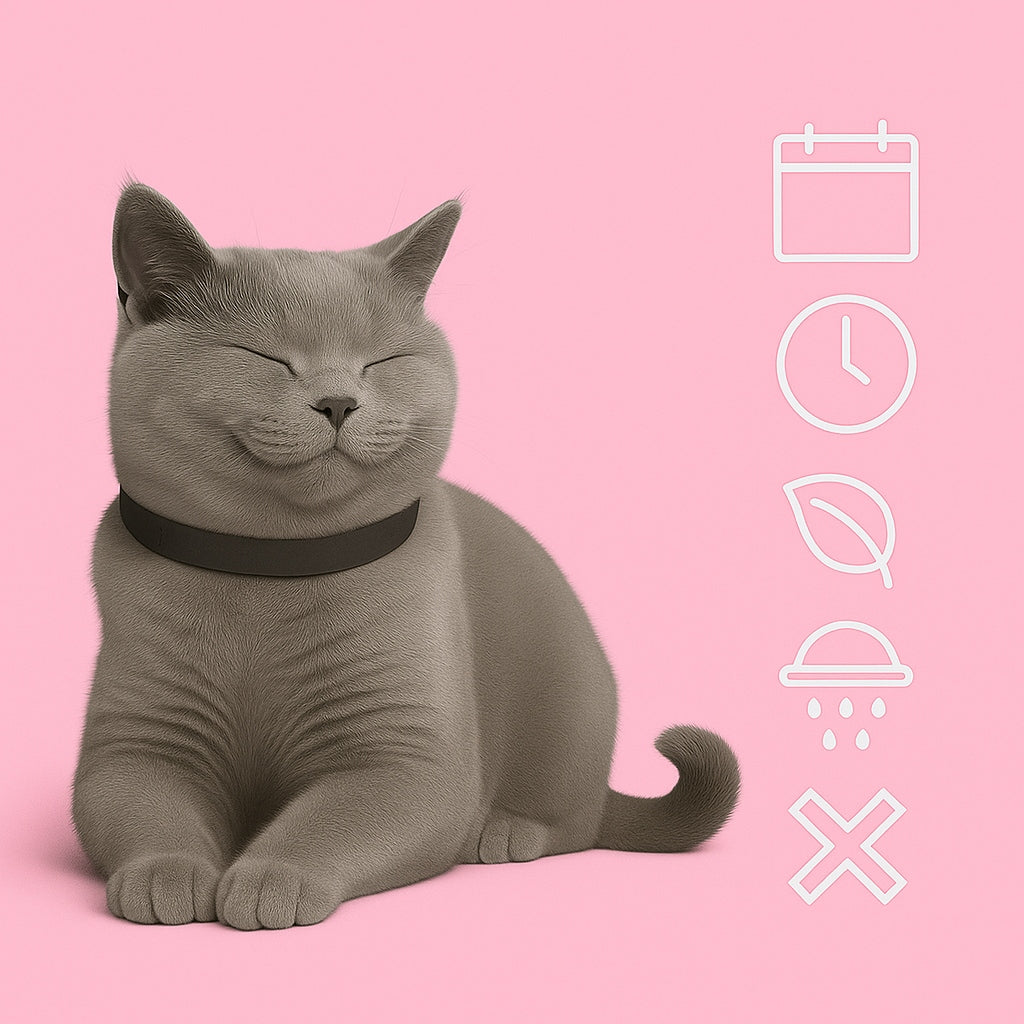 Calming collar for cat anti-stress 38 cm pheromones 60 days Manufacturer code CS015