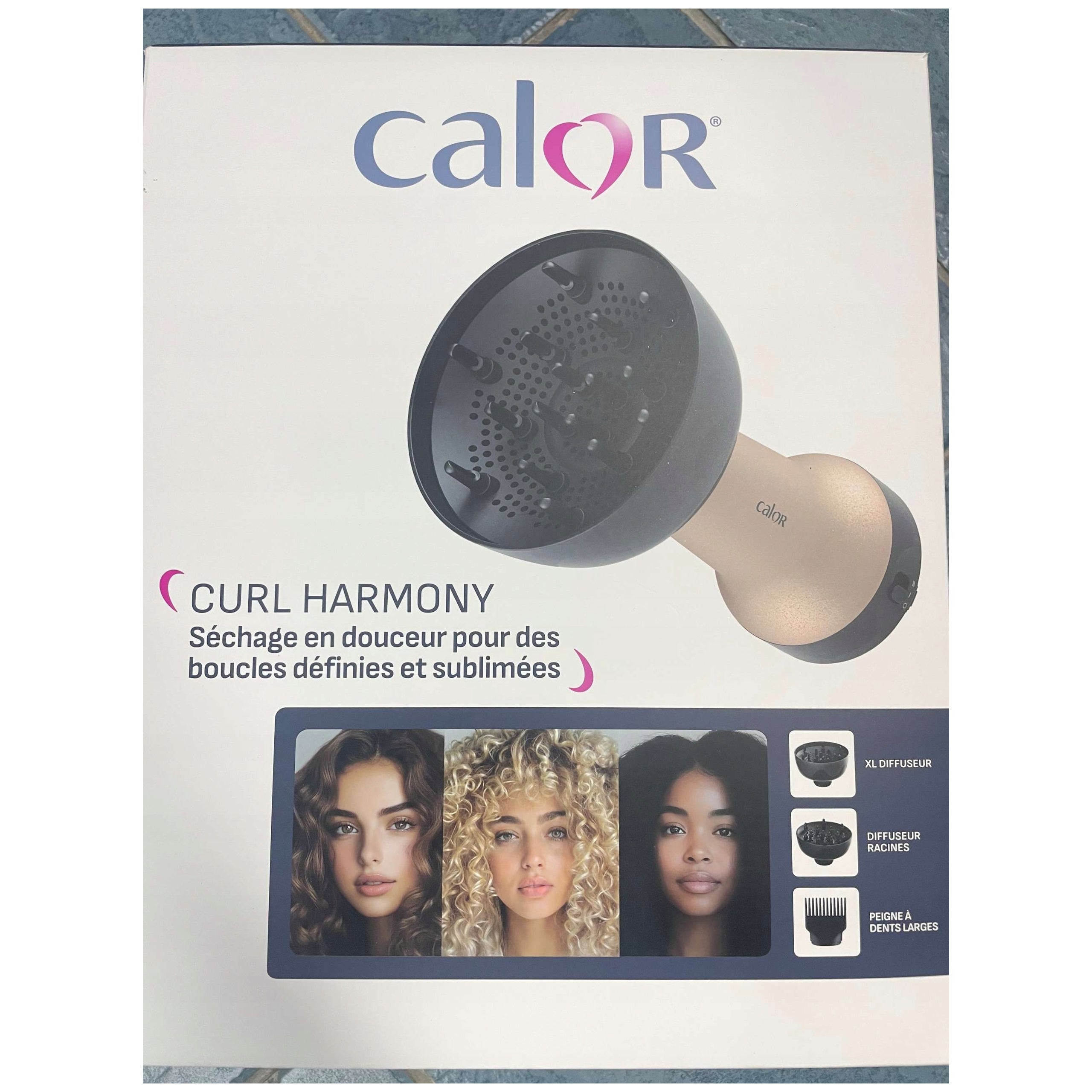 Calor Curl Harmony 3in1 Diffuser For Curly Hair And Drying Curls At Home