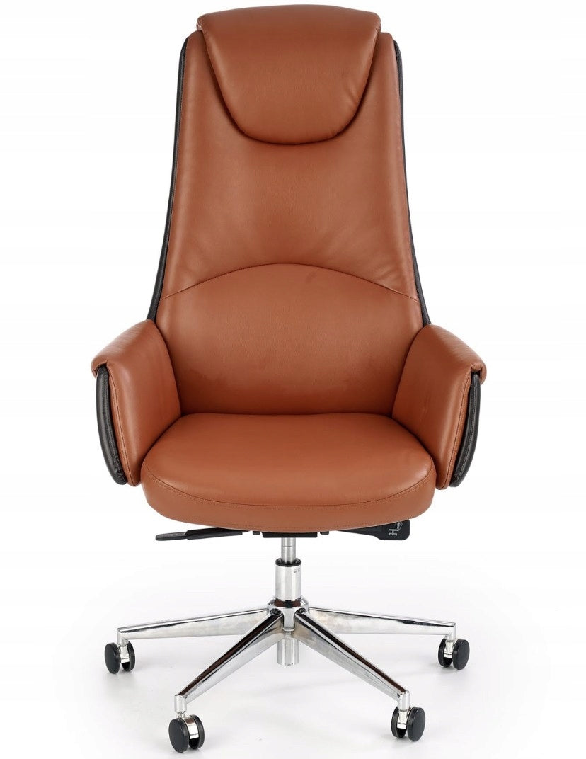 Calvano Cabinet Chair Halmar Brown Rotating Ergonomic Home Medical device no
